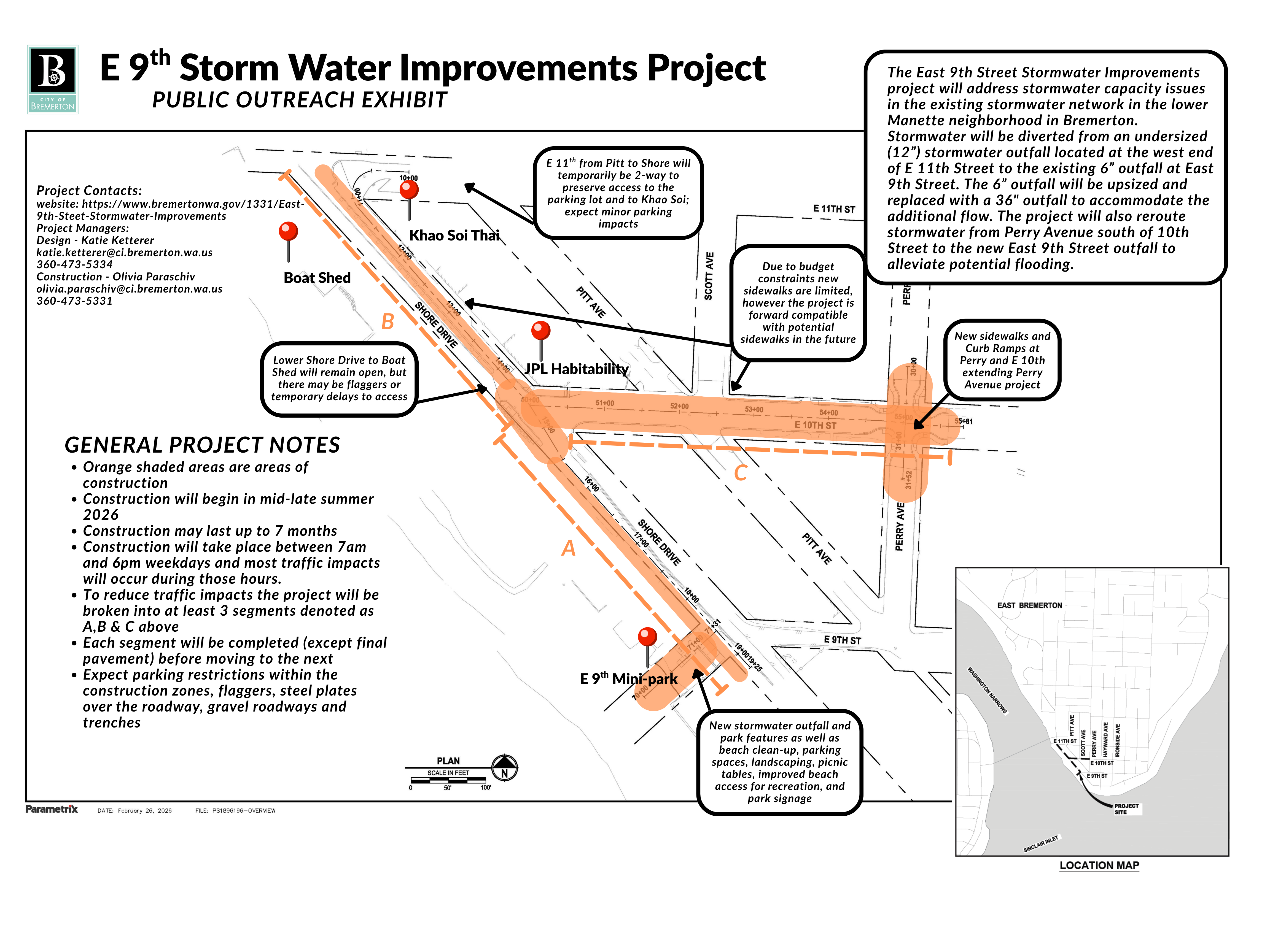 E 9th SW Outreach Exhibit