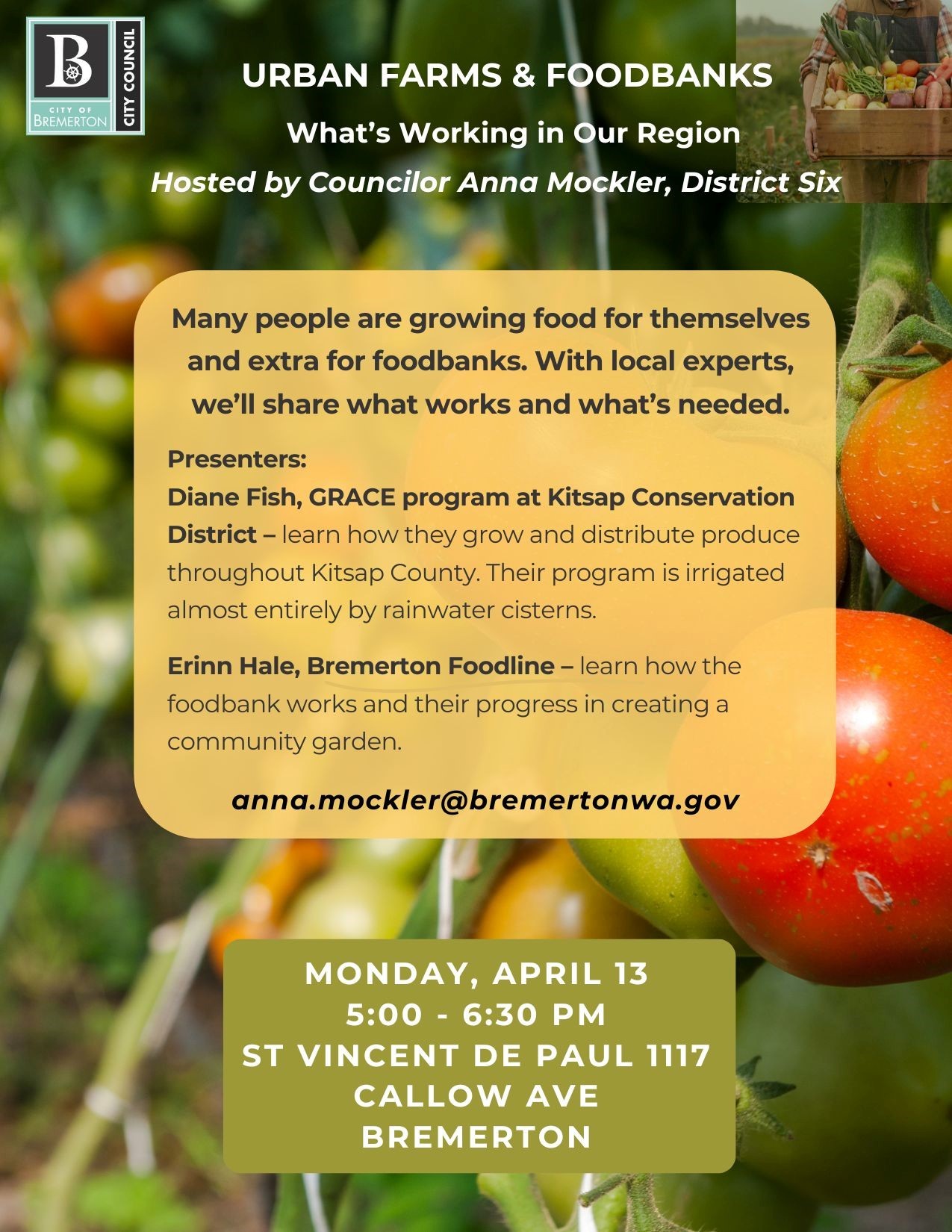 District 6 Community Meeting - April 13, 2026